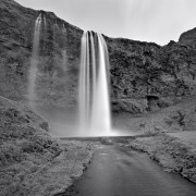 Islande Noir et Blanc